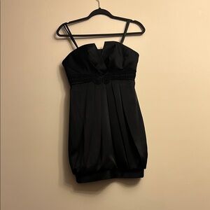 Like New Silky BCBG MaxAzria Black Dress
